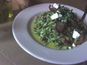 Asiago's awesome pasta meal